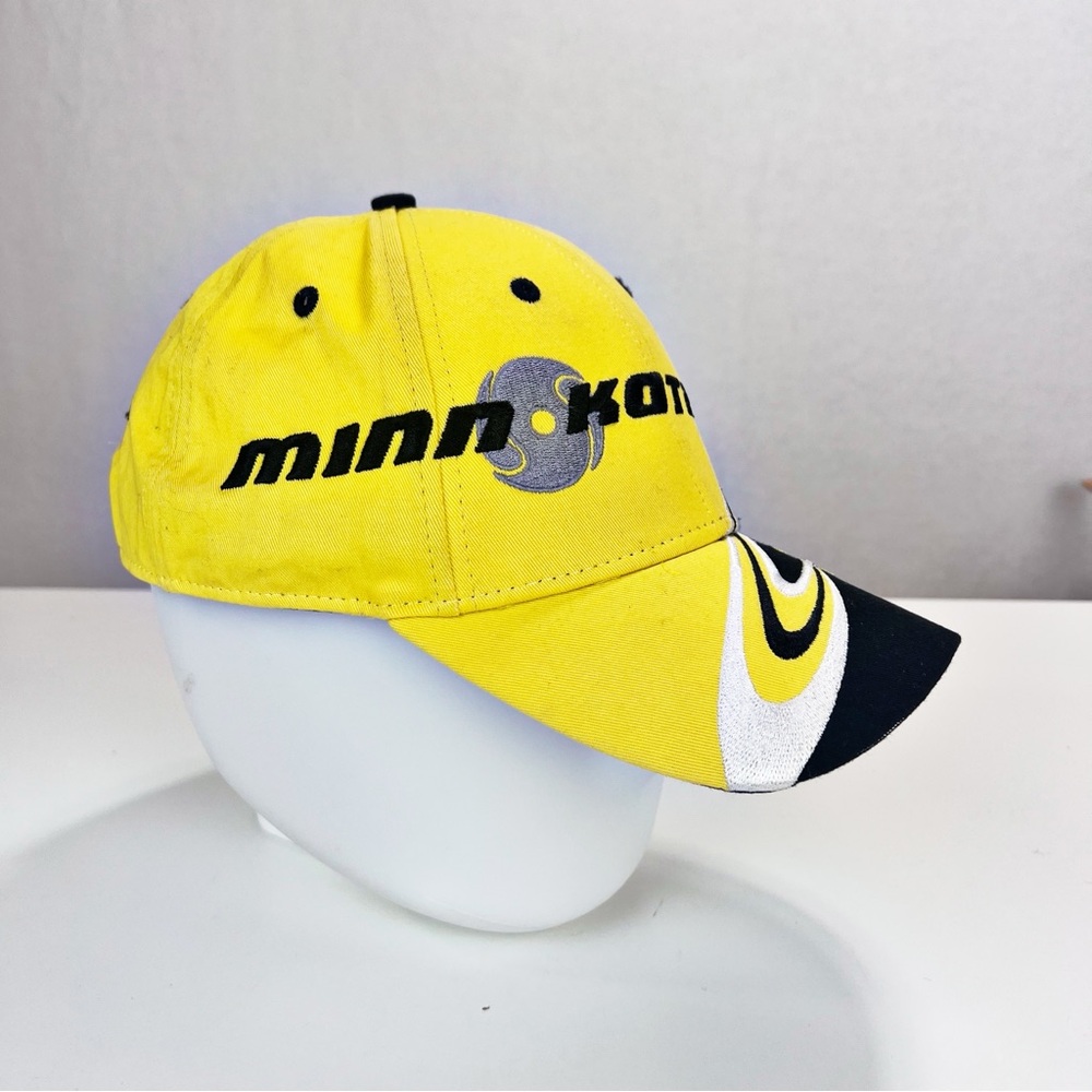 Minn Kota Hummingbird Trucker Hat Snapback Fishing‎ Cap Yellow Black OS